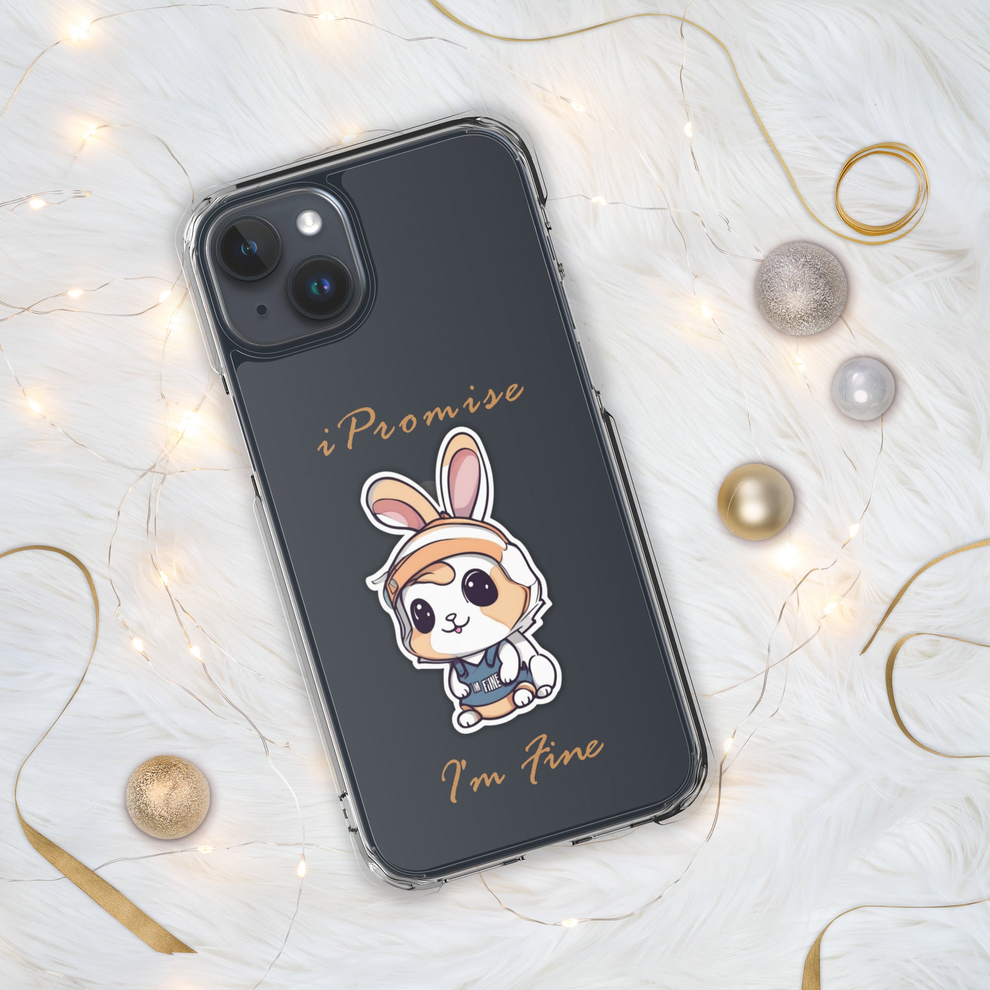 iPromise I m Fine Nicole Clear Case for iPhone iPromise Apparel