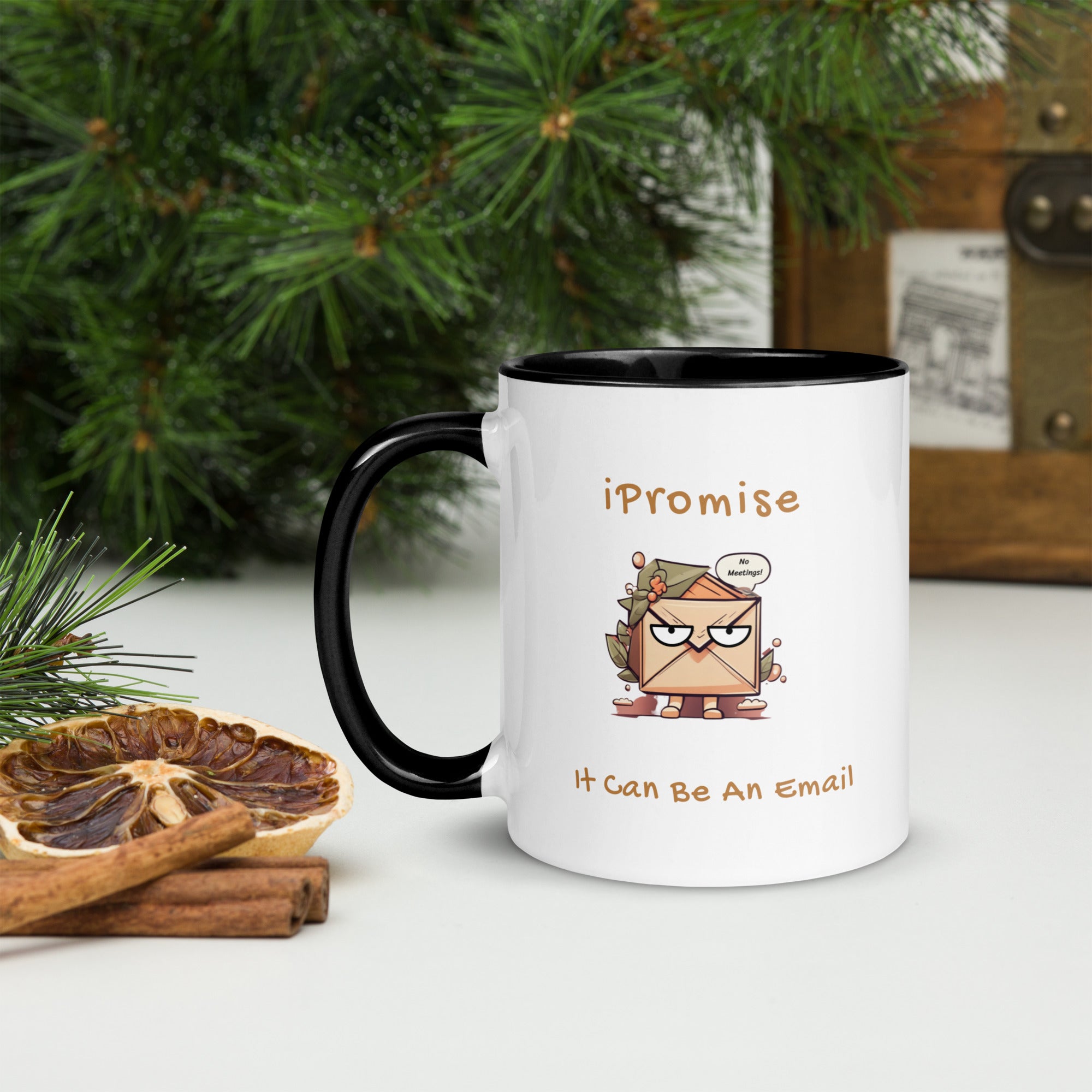 iPromise: It Can Be An Email | Joe Mug with Color Inside