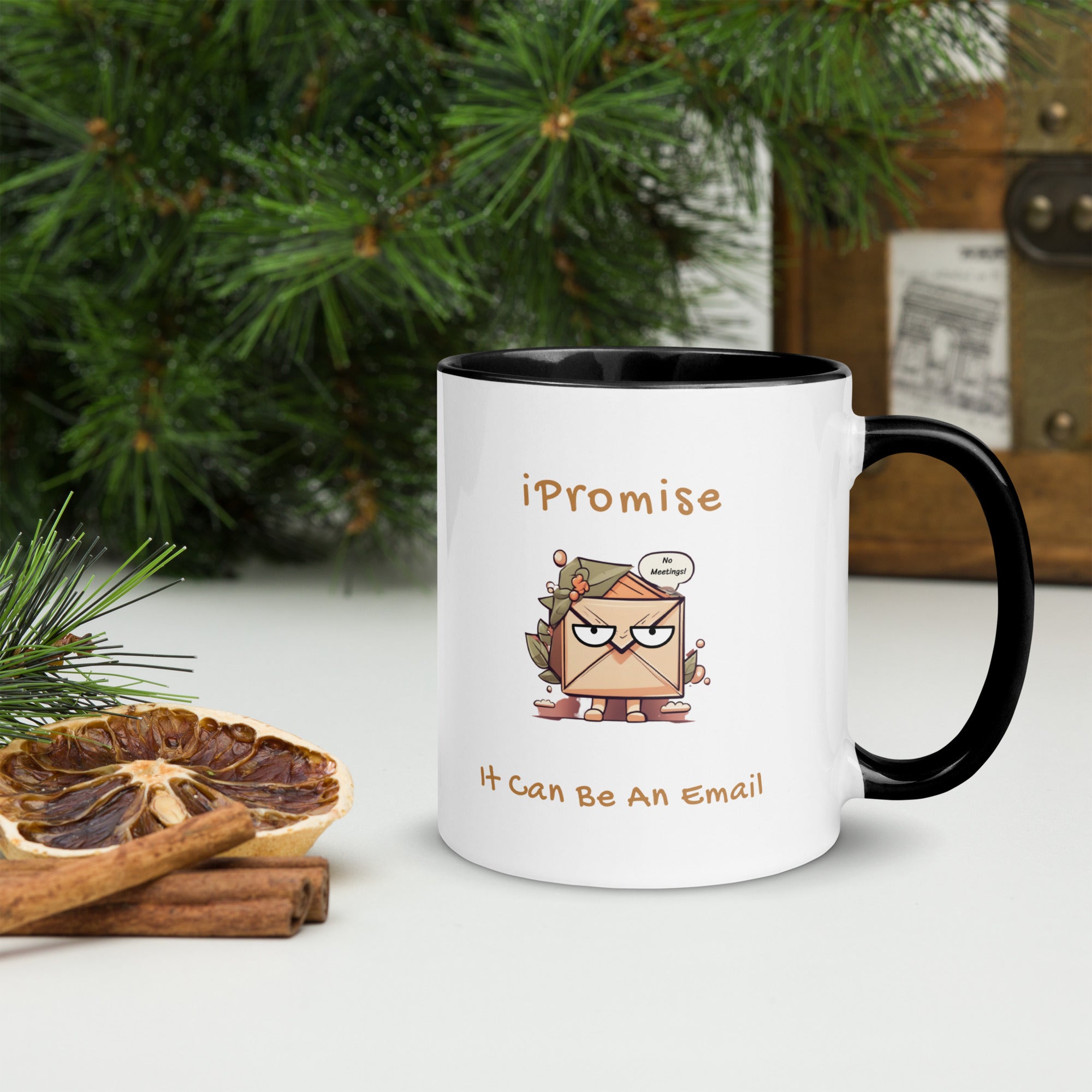 iPromise: It Can Be An Email | Joe Mug with Color Inside