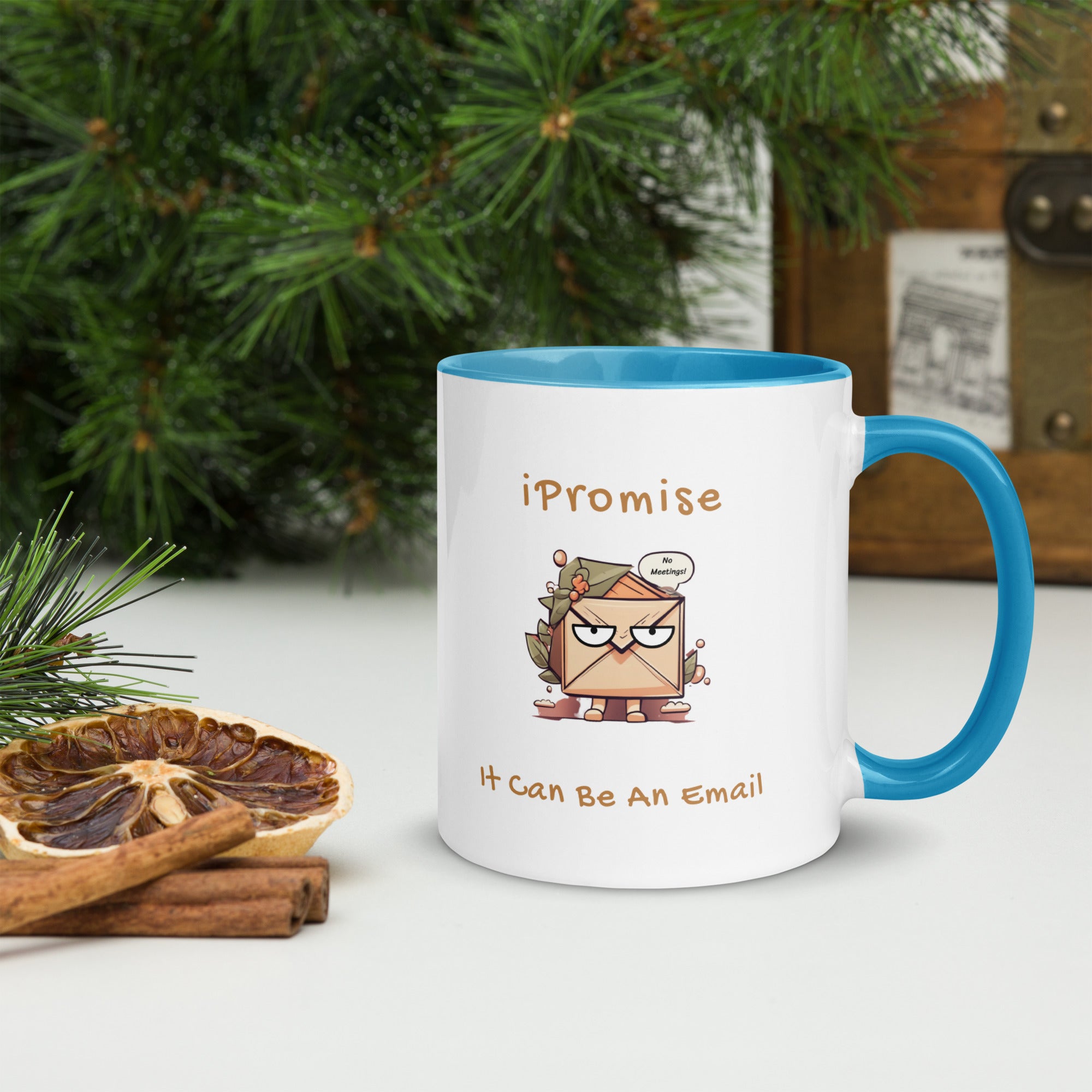 iPromise: It Can Be An Email | Joe Mug with Color Inside