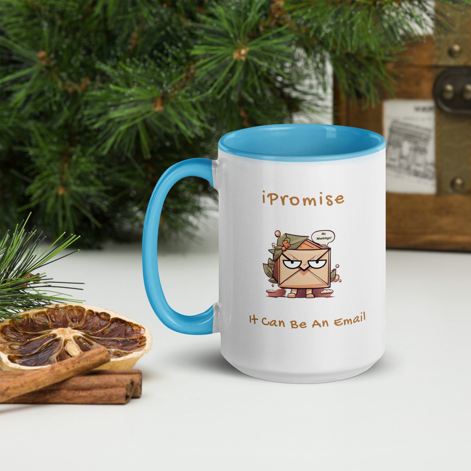 iPromise: It Can Be An Email | Joe Mug with Color Inside