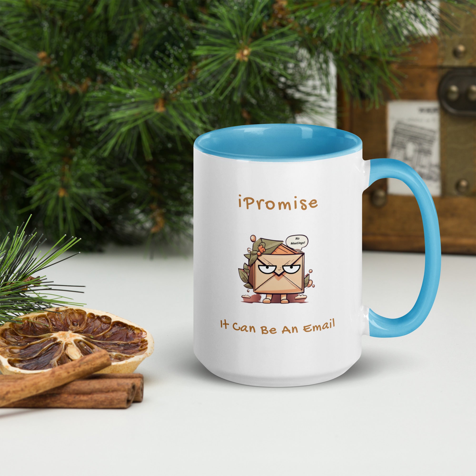 iPromise: It Can Be An Email | Joe Mug with Color Inside