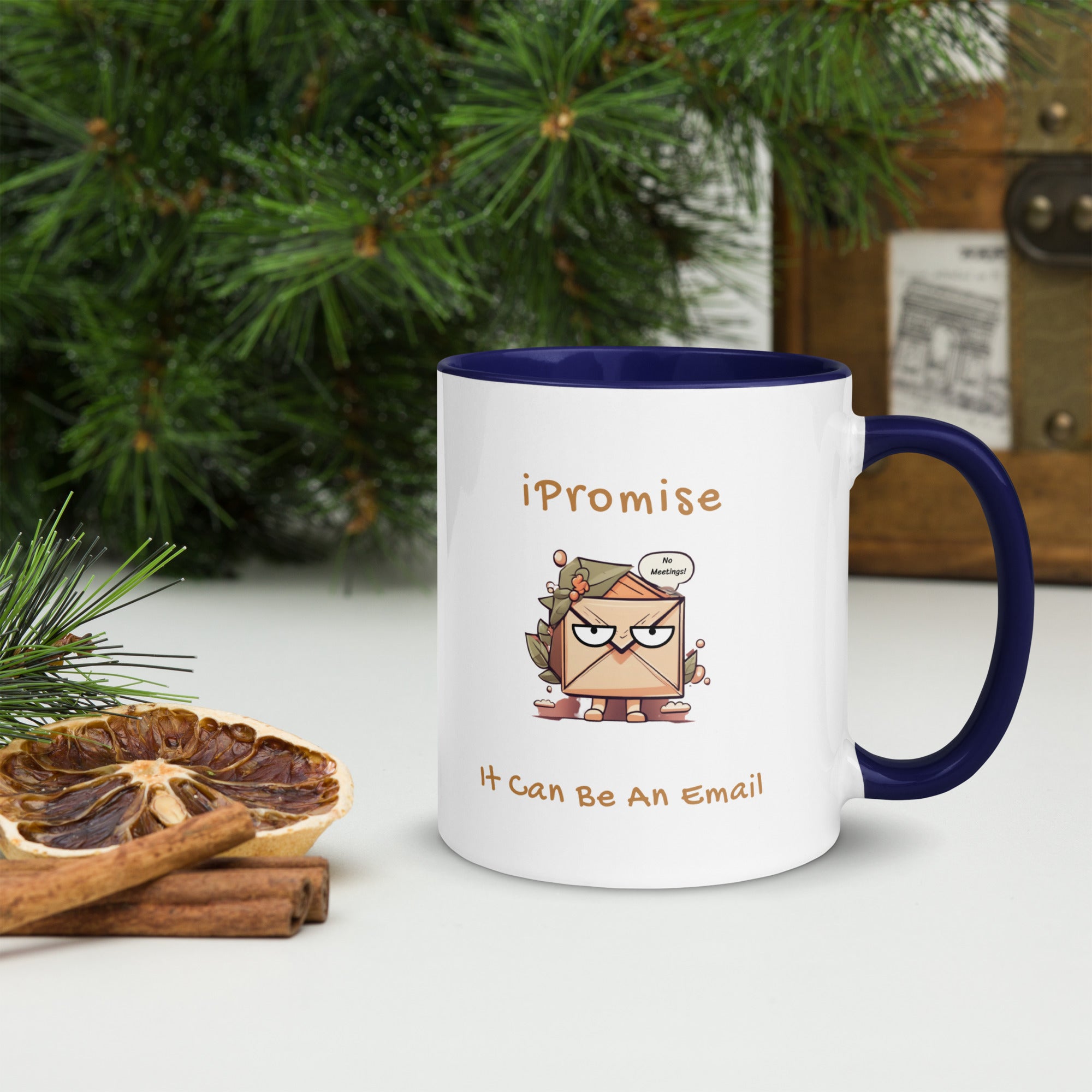 iPromise: It Can Be An Email | Joe Mug with Color Inside