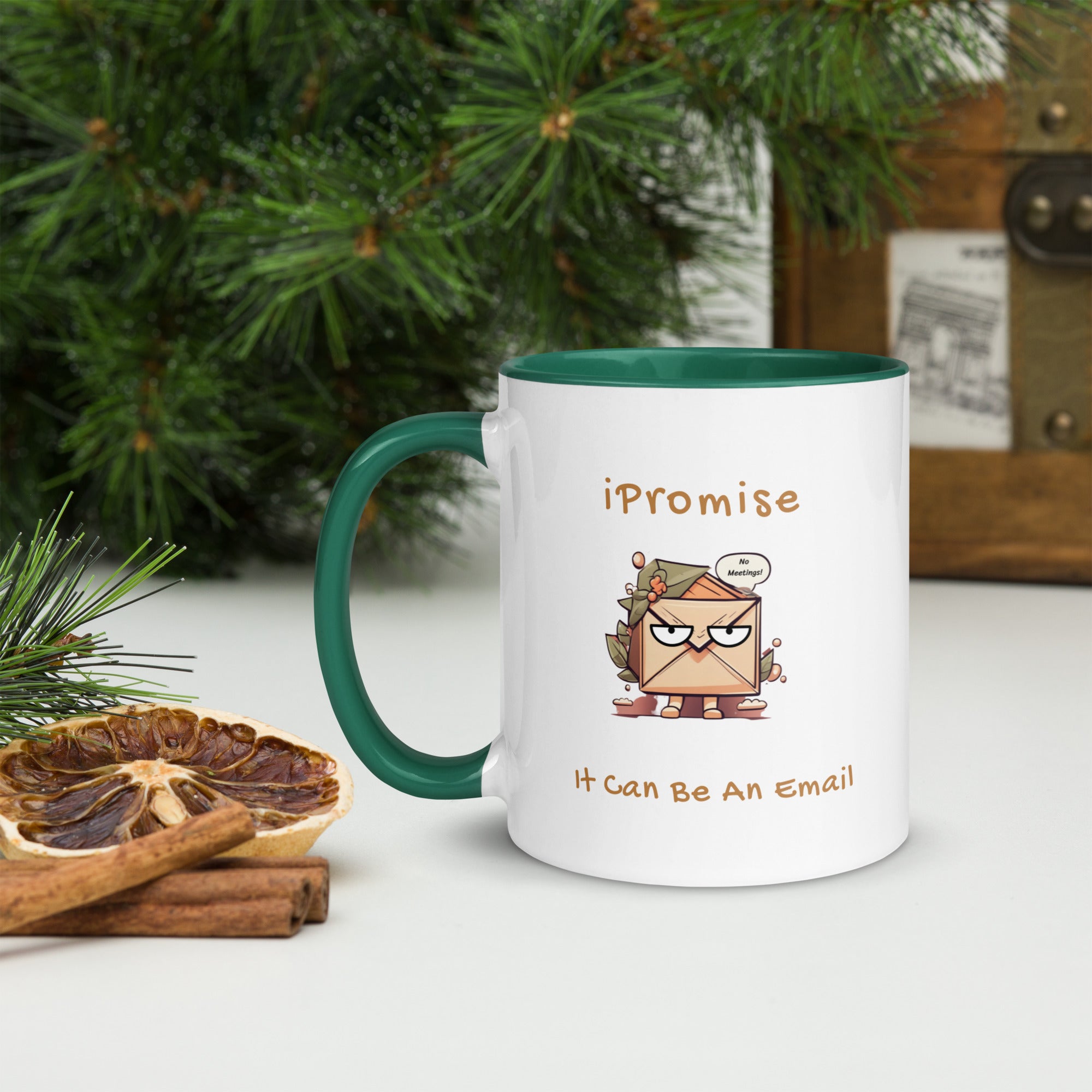 iPromise: It Can Be An Email | Joe Mug with Color Inside