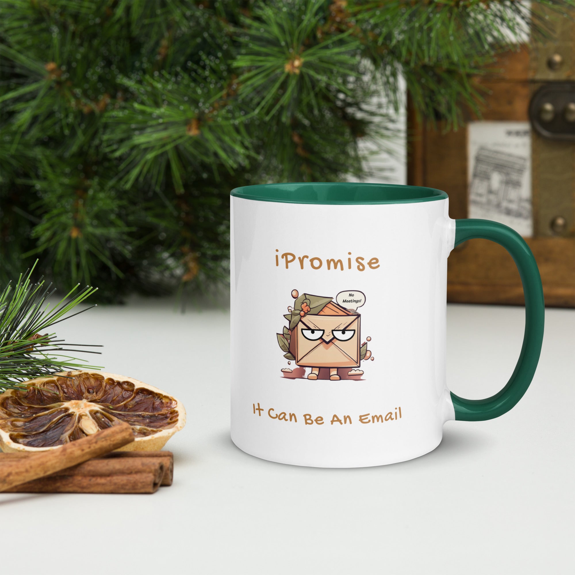 iPromise: It Can Be An Email | Joe Mug with Color Inside