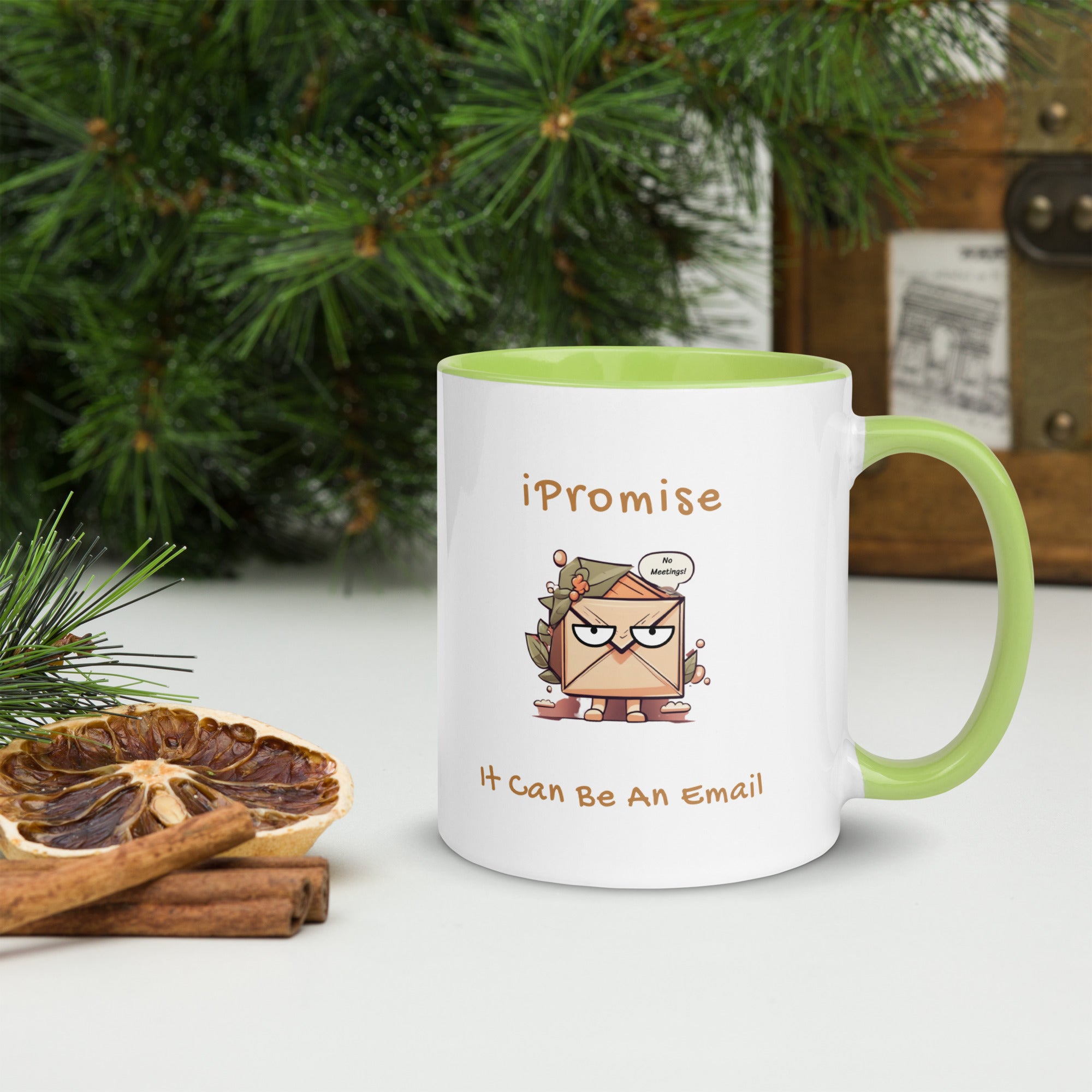 iPromise: It Can Be An Email | Joe Mug with Color Inside