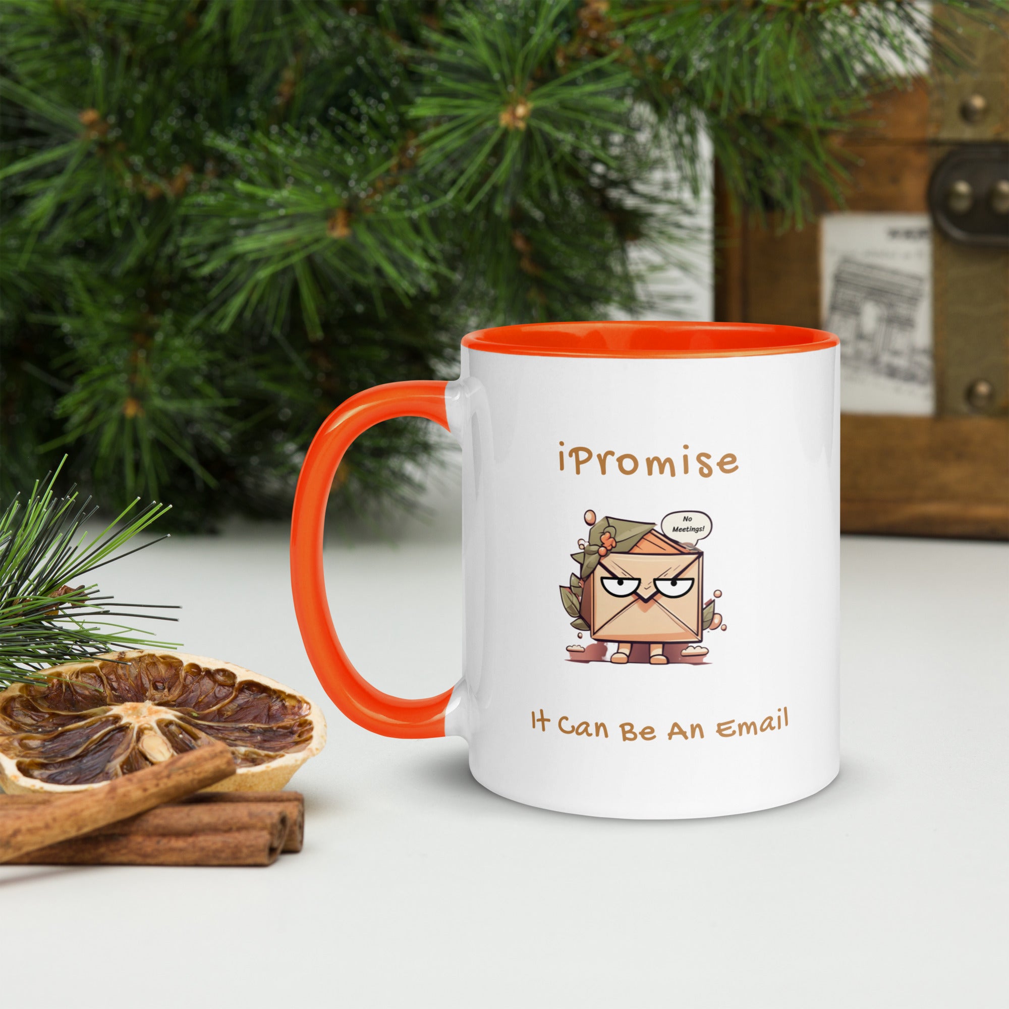 iPromise: It Can Be An Email | Joe Mug with Color Inside