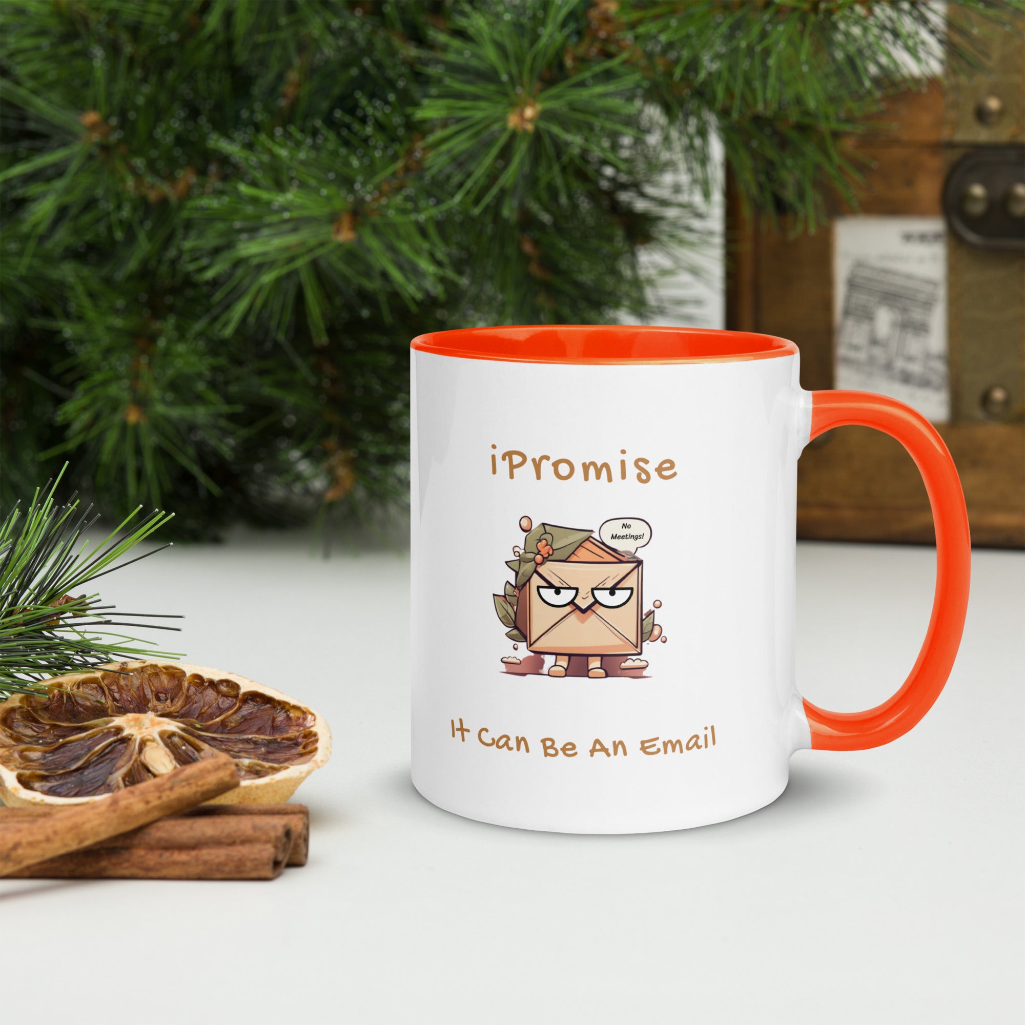 iPromise: It Can Be An Email | Joe Mug with Color Inside