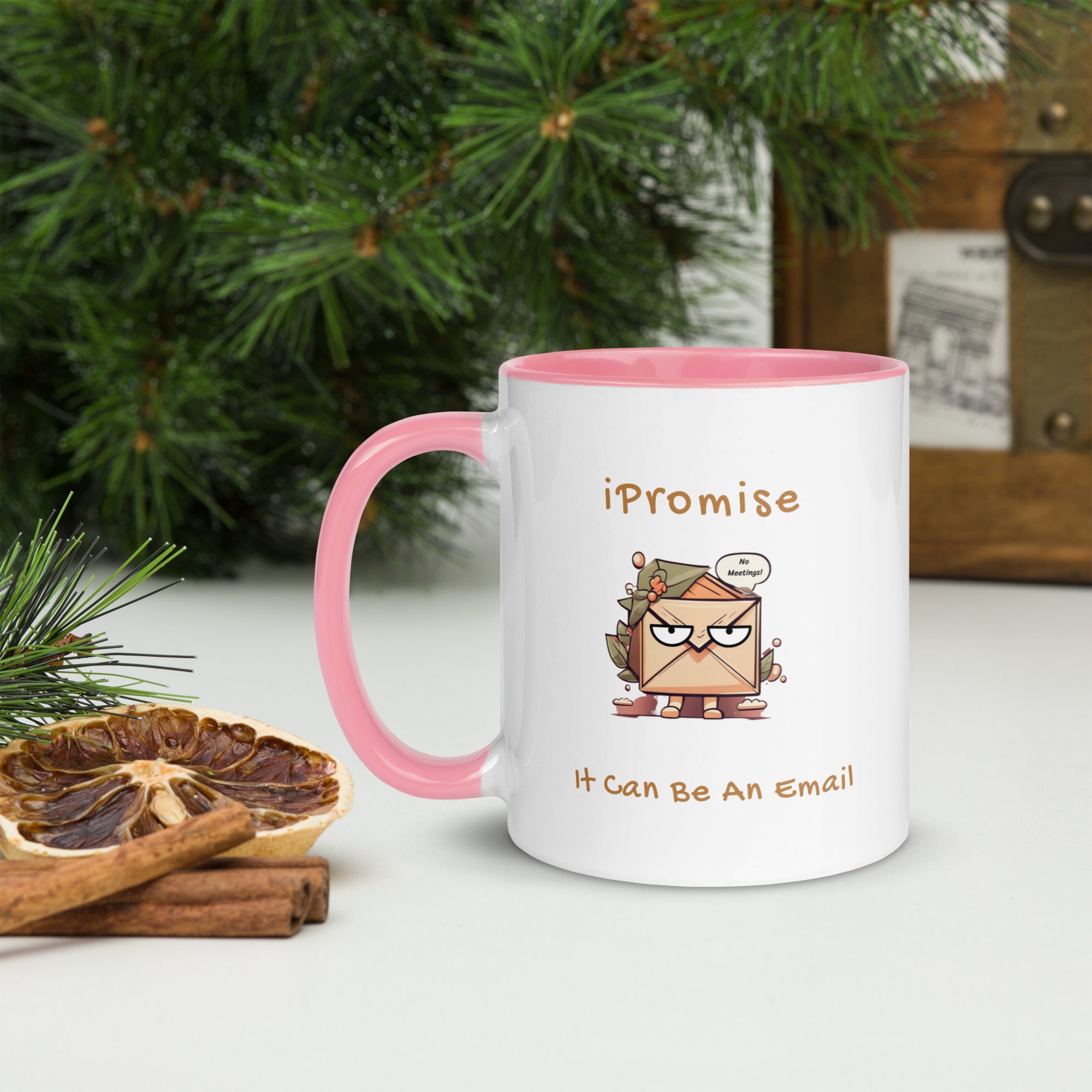 iPromise: It Can Be An Email | Joe Mug with Color Inside