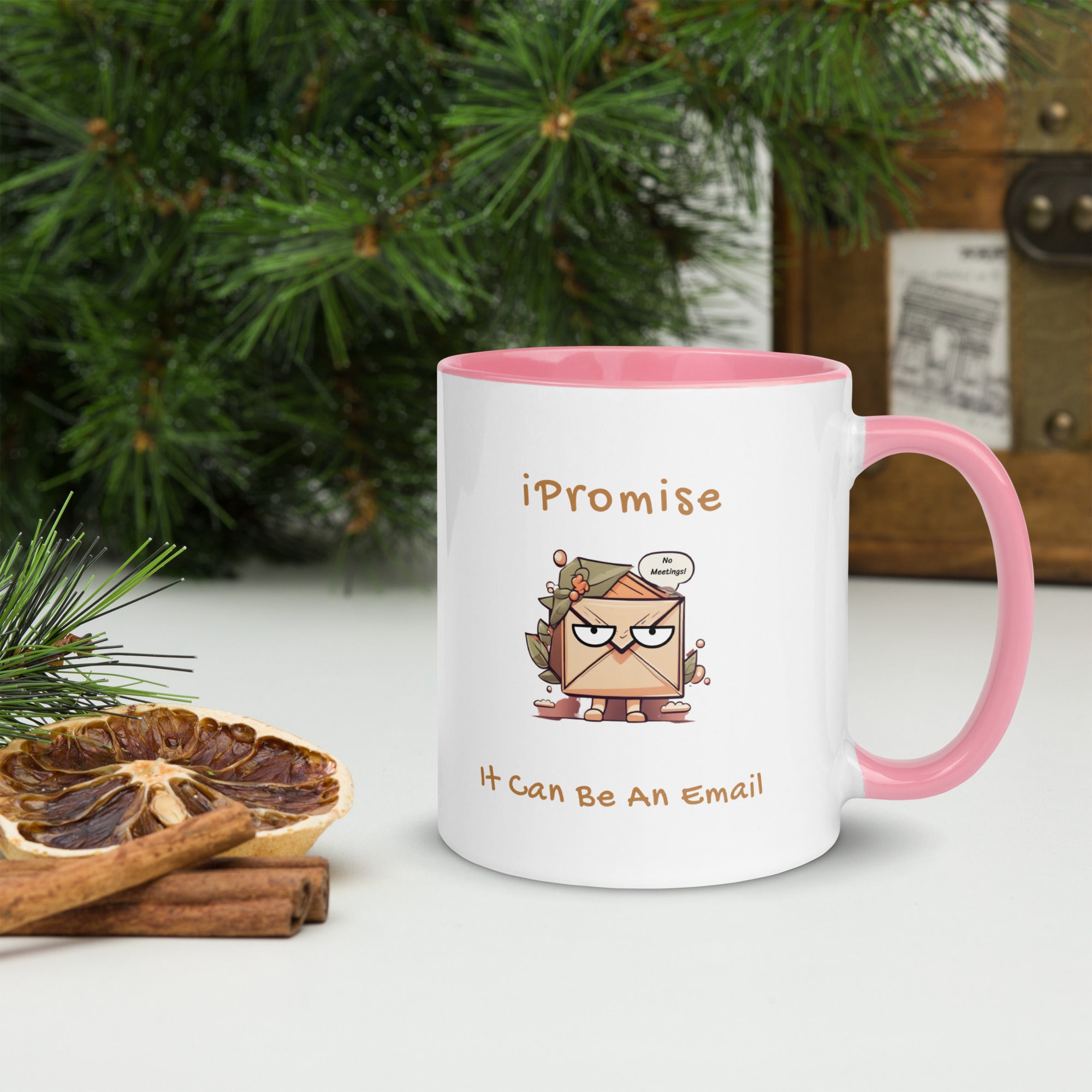 iPromise: It Can Be An Email | Joe Mug with Color Inside