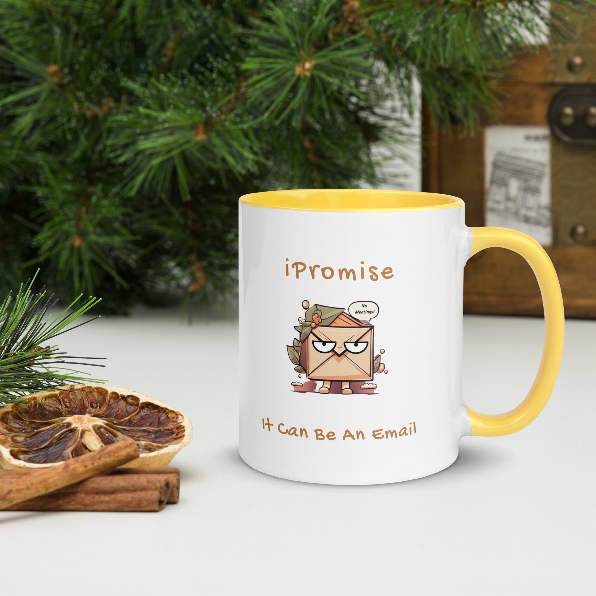 iPromise: It Can Be An Email | Joe Mug with Color Inside