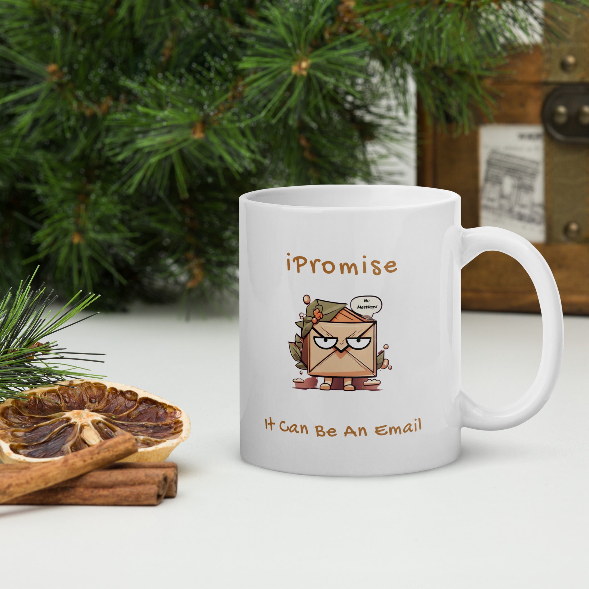 iPromise: It Can Be An Email | Joe White Glossy Mug