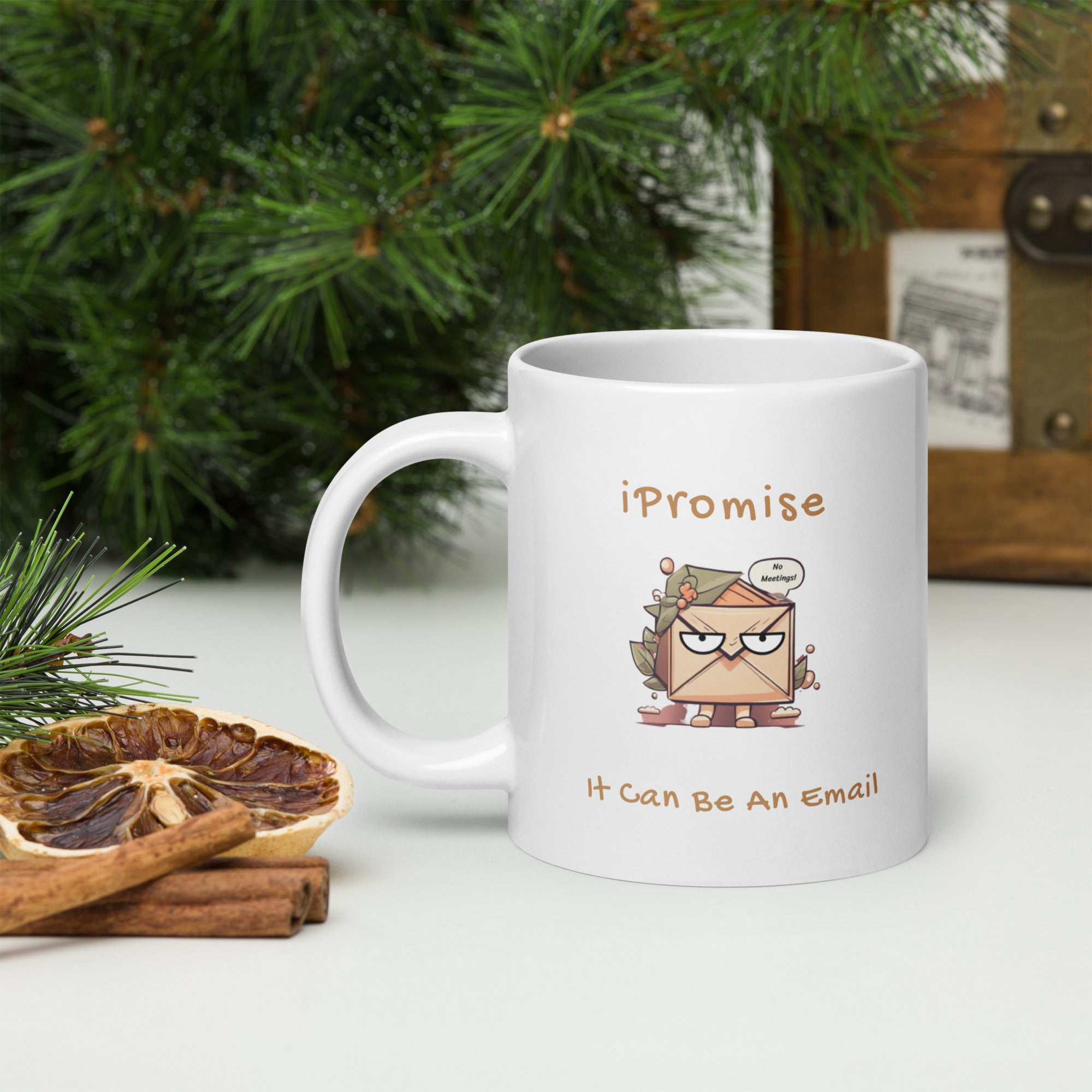 iPromise: It Can Be An Email | Joe White Glossy Mug