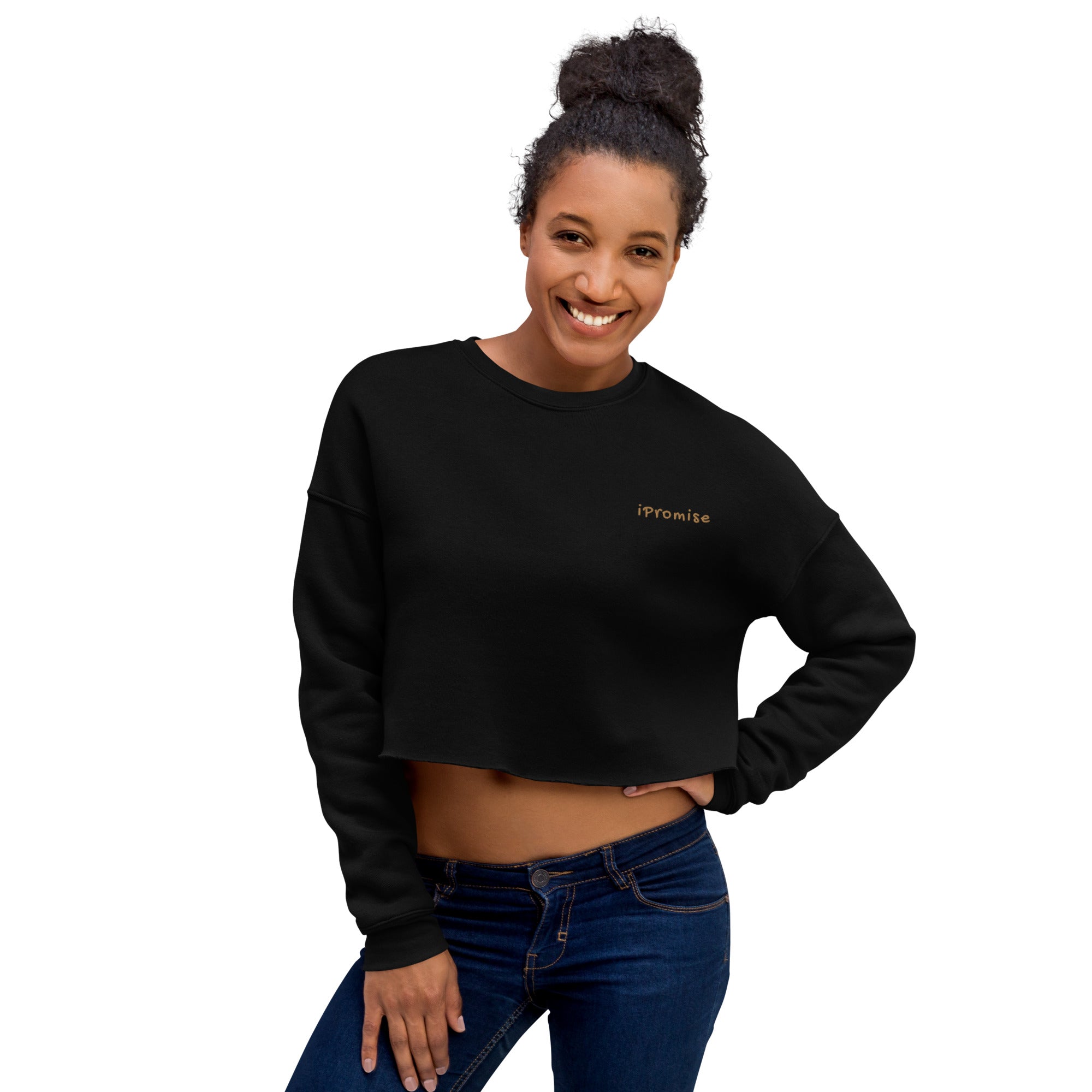 iPromise: It Can Be An Email | Drew Crop Sweatshirt