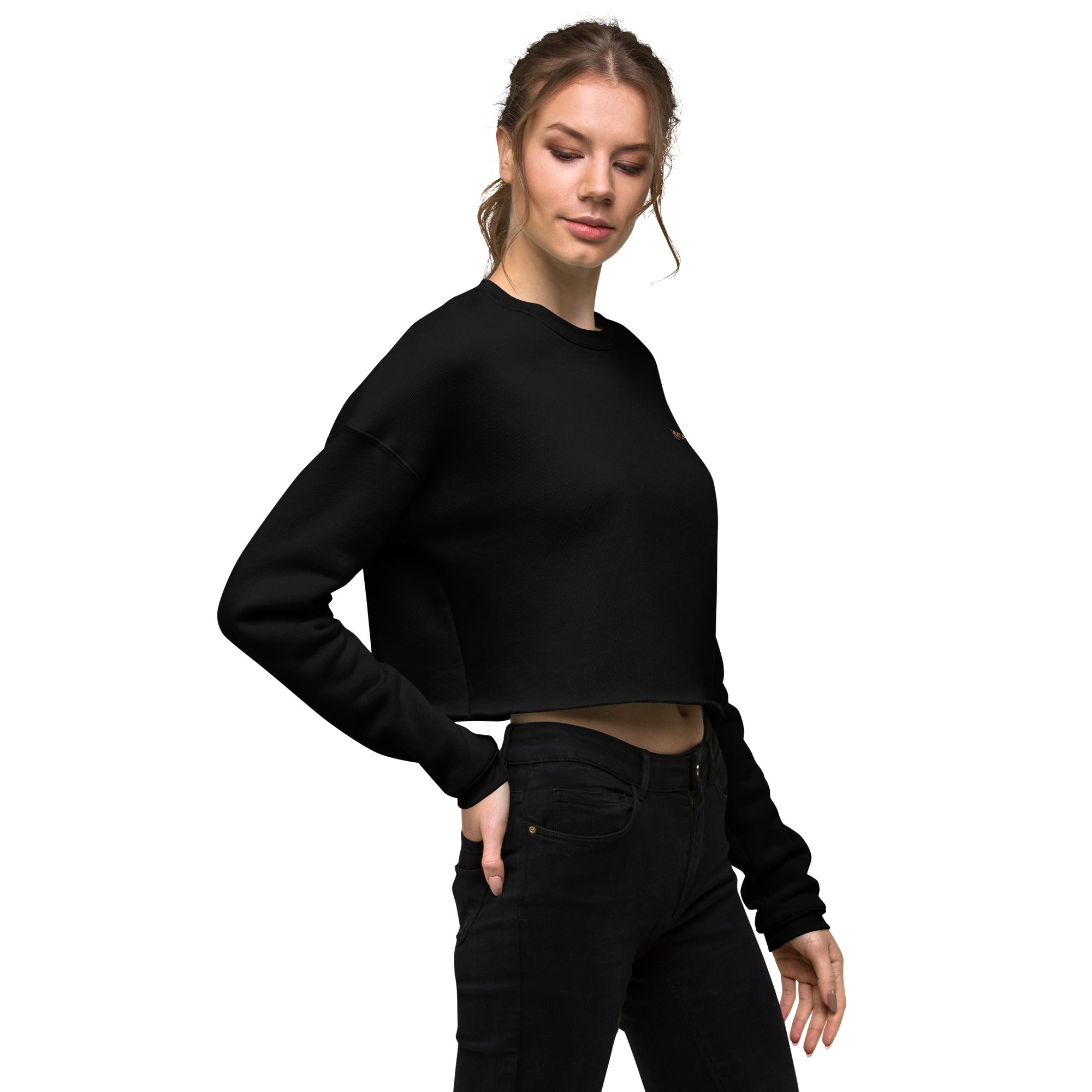 iPromise: I Only Fly First Class | Becks Crop Sweatshirt