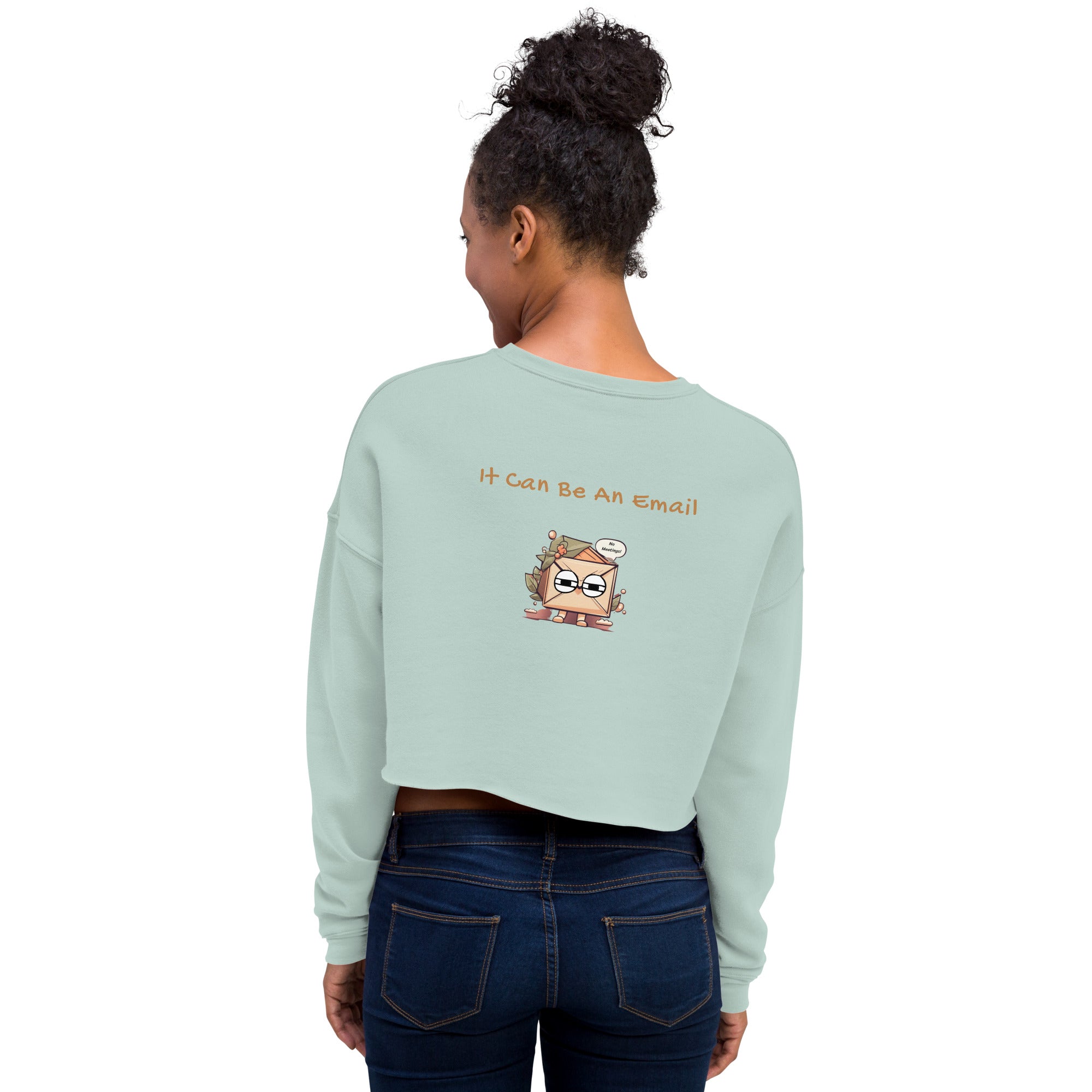 iPromise: It Can Be An Email | Drew Crop Sweatshirt