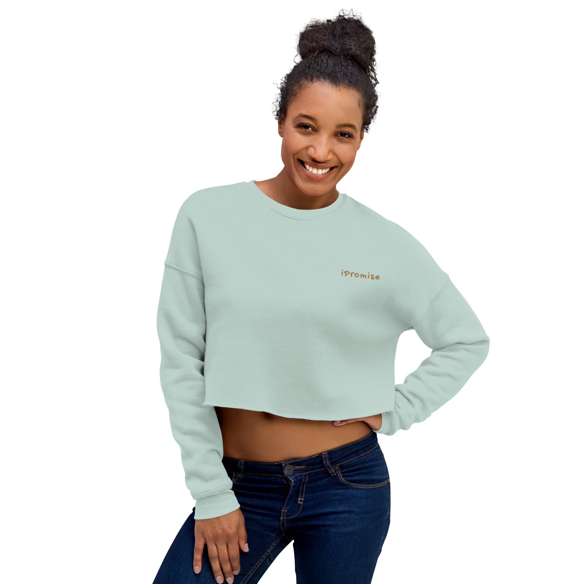 iPromise: It Can Be An Email | Drew Crop Sweatshirt