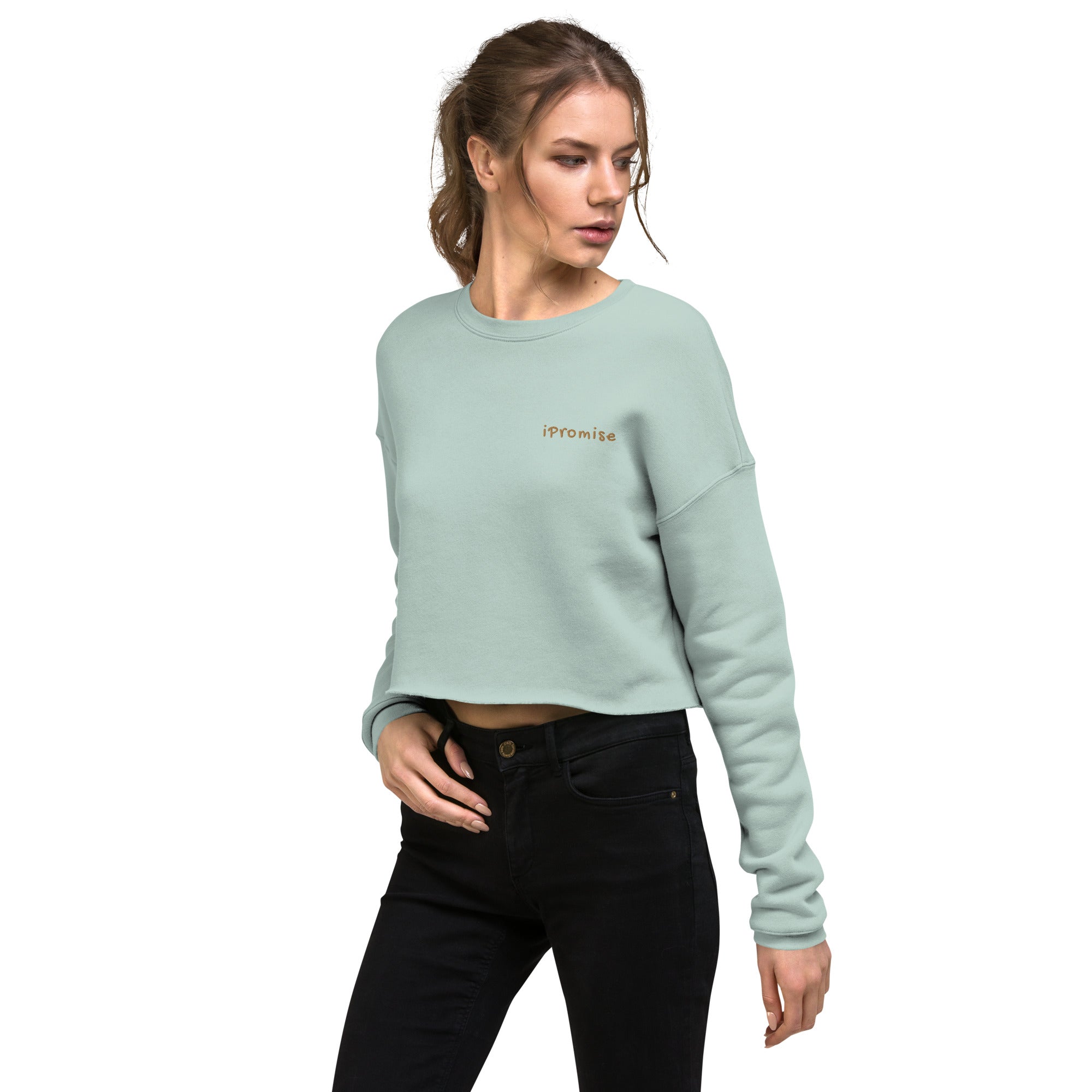 iPromise: It Can Be An Email | Drew Crop Sweatshirt