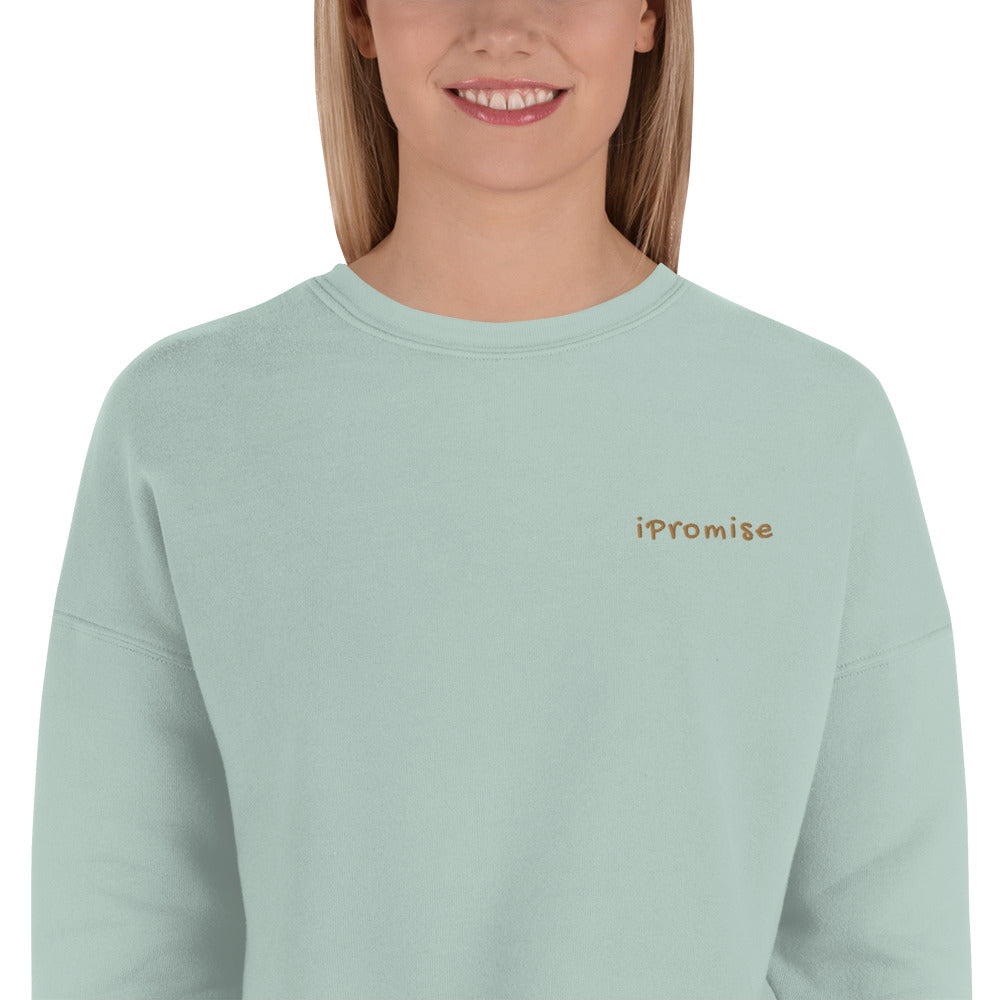 iPromise: It Can Be An Email | Drew Crop Sweatshirt