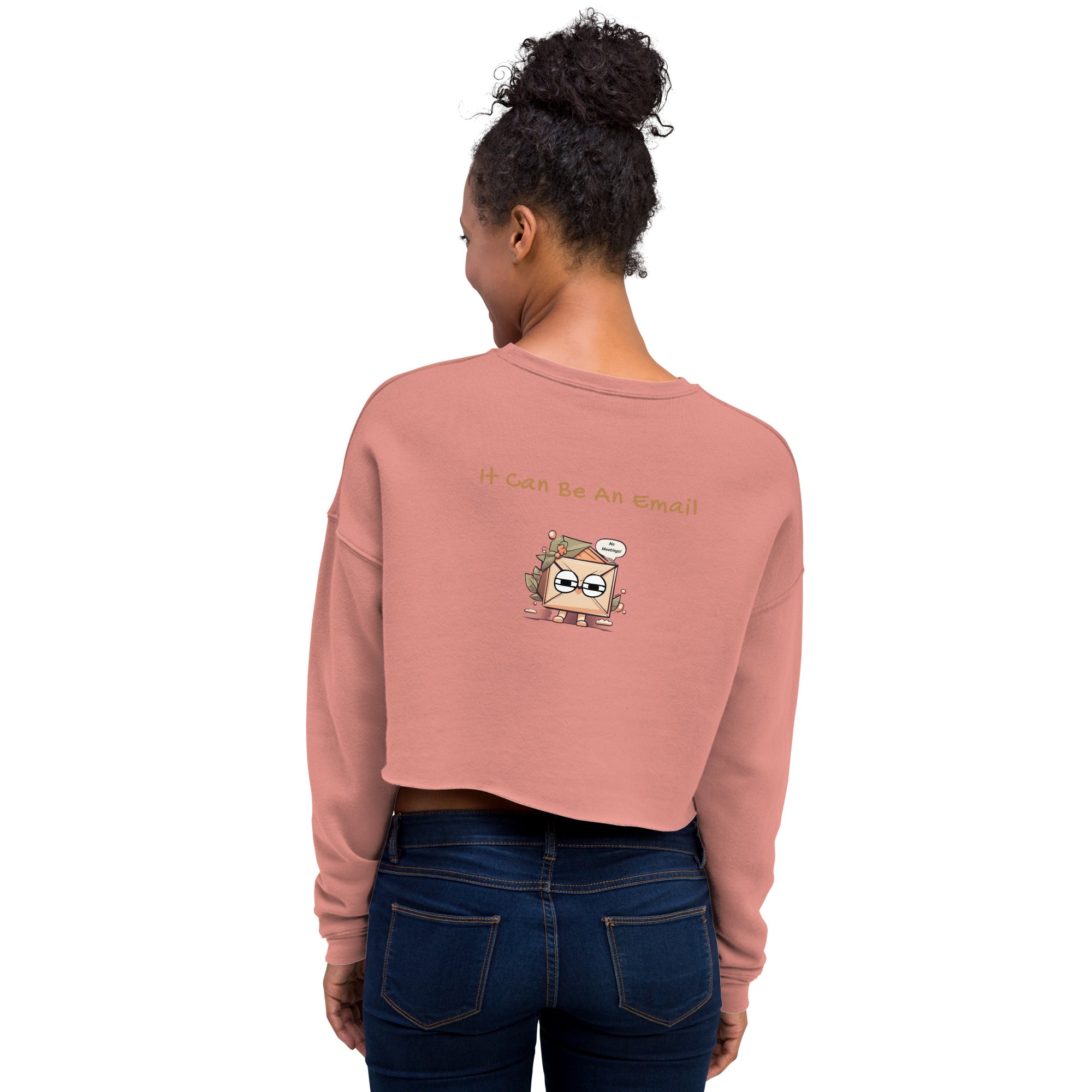 iPromise: It Can Be An Email | Drew Crop Sweatshirt