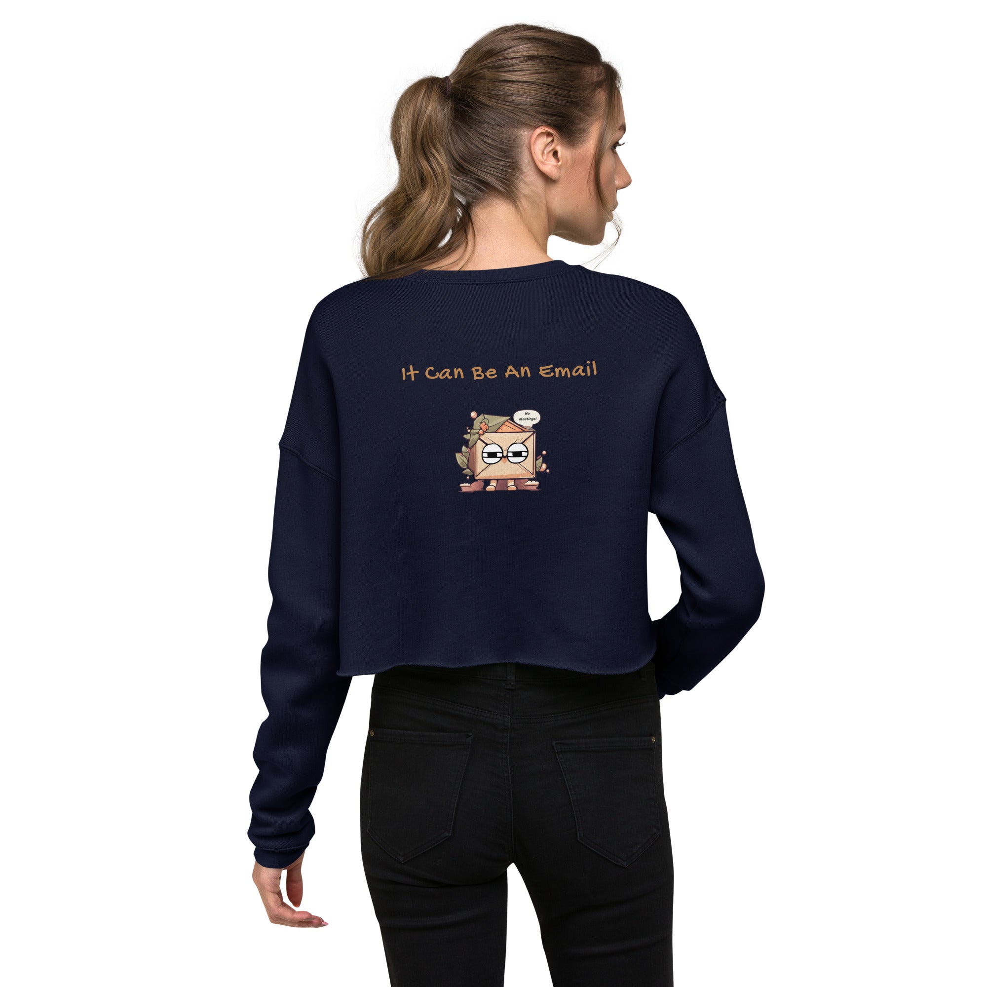 iPromise: It Can Be An Email | Drew Crop Sweatshirt