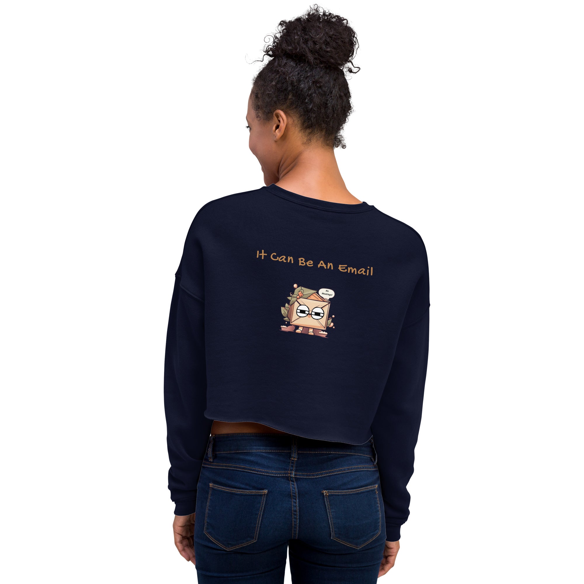 iPromise: It Can Be An Email | Drew Crop Sweatshirt