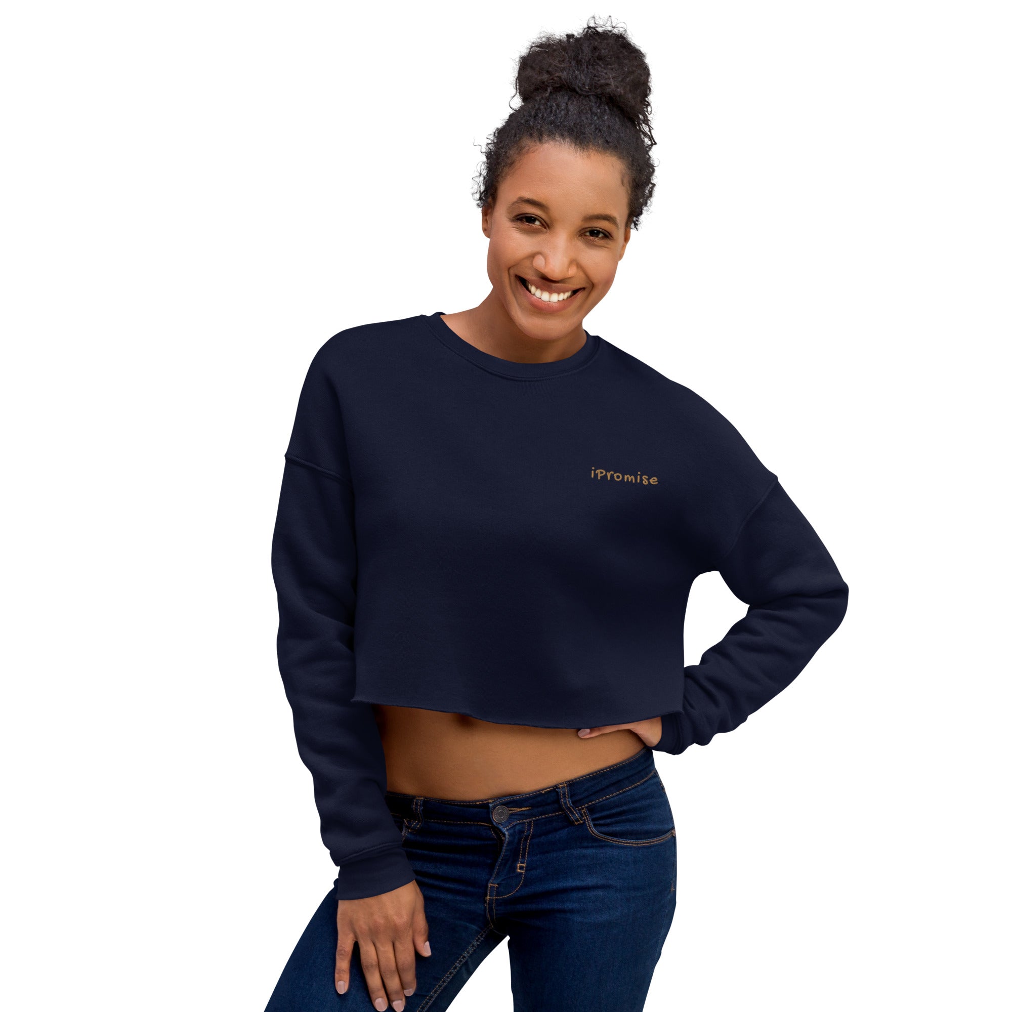 iPromise: It Can Be An Email | Drew Crop Sweatshirt