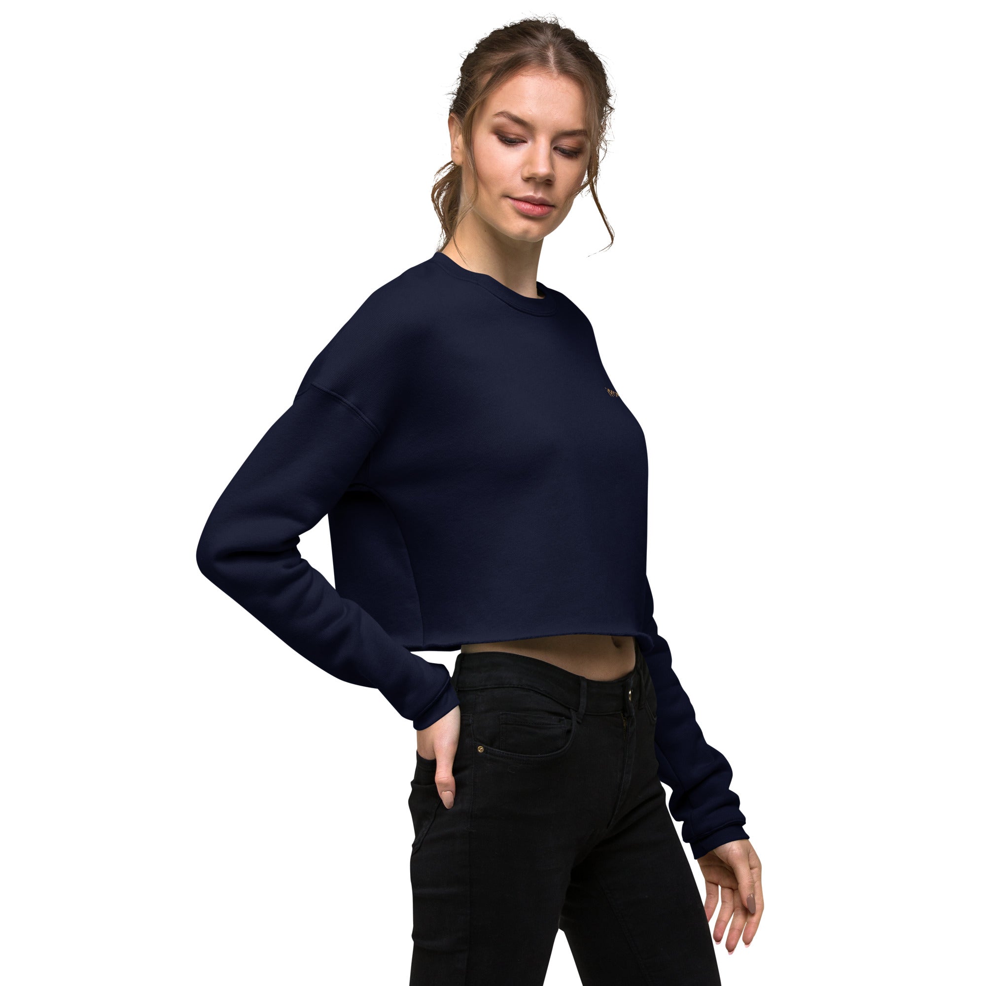 iPromise: I Only Fly First Class | Becks Crop Sweatshirt